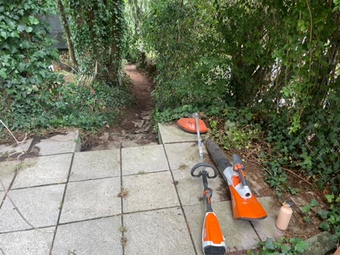 Stihl kit, out between jobs